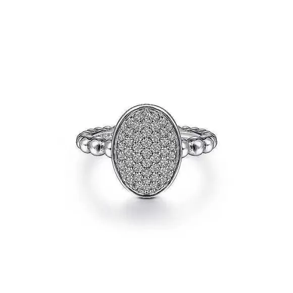 Kelley Collection Sapphire Pave Ring> Rings