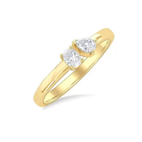 Kelley Collection Toi Et Moi Diamond Ring> Rings