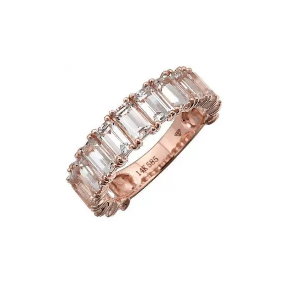 Kelley Collection White Topaz Ring> Rings