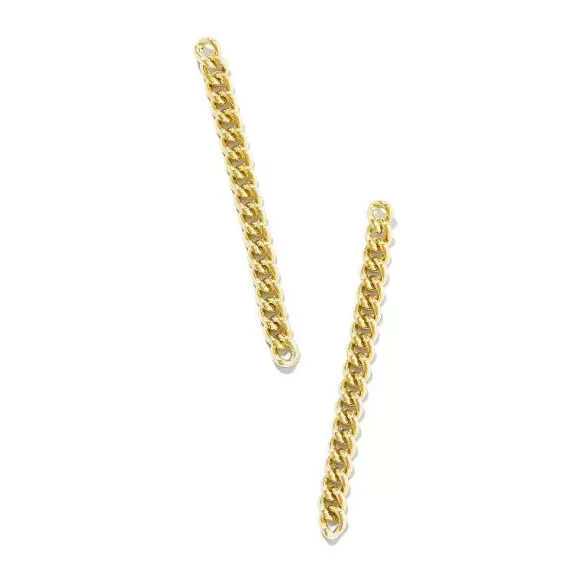 Kendra Scott Ace Linear Earrings Gold> Earrings