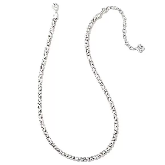 Kendra Scott Brielle Chain Necklace In Silver> Necklaces