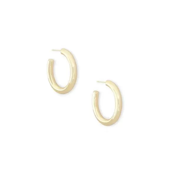 Kendra Scott Colette In Gold Metal> Earrings