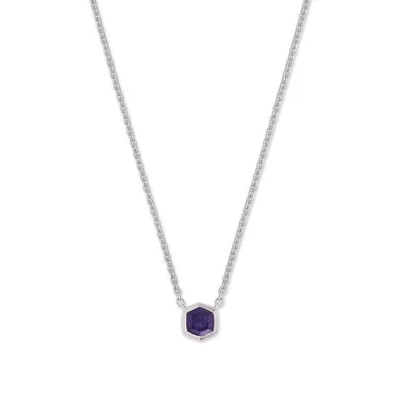 Kendra Scott Davie Pendant In Iolite> Necklaces