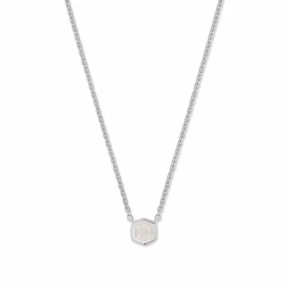 Kendra Scott Davie Pendant In Rainbow Moonstone> Necklaces