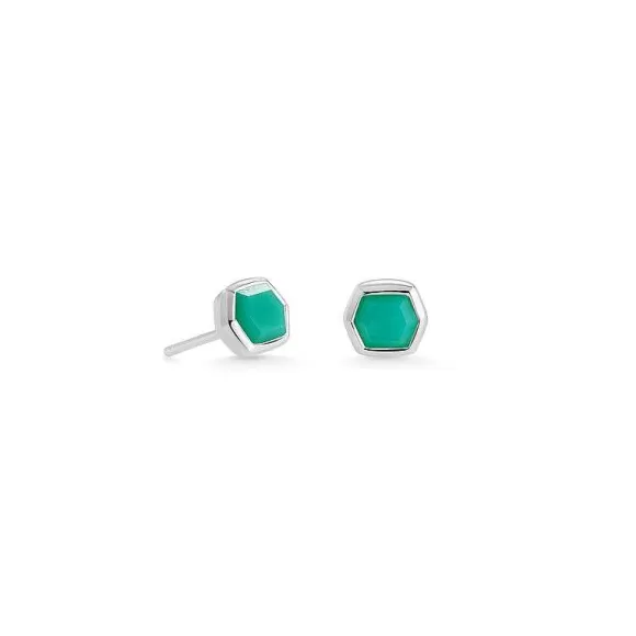 Kendra Scott Davie Studs In Chrysoprase> Earrings