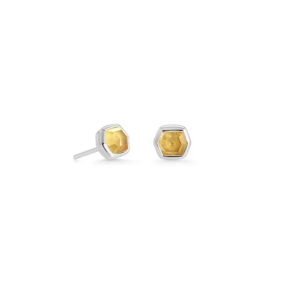 Kendra Scott Davie Studs In Light Citrine> Earrings