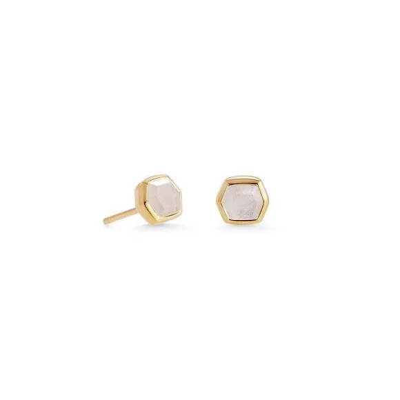 Kendra Scott Davie Studs In Rainbow Moonstone> Earrings