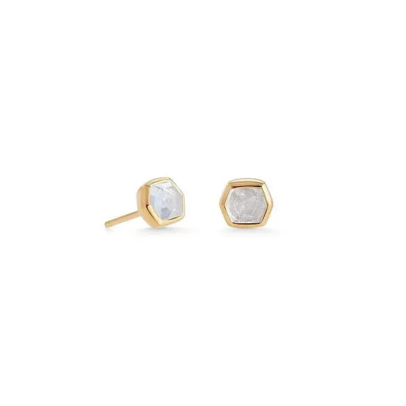 Kendra Scott Davie Studs In Rock Crystal> Earrings