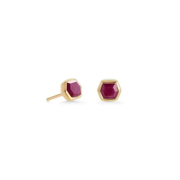 Kendra Scott Davie Studs In Ruby> Earrings