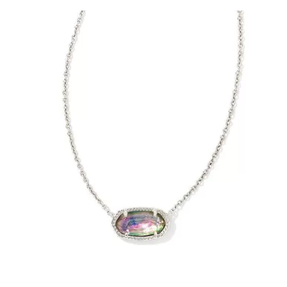 Kendra Scott Elisa Necklace In Lilac Abalone Shell> Necklaces