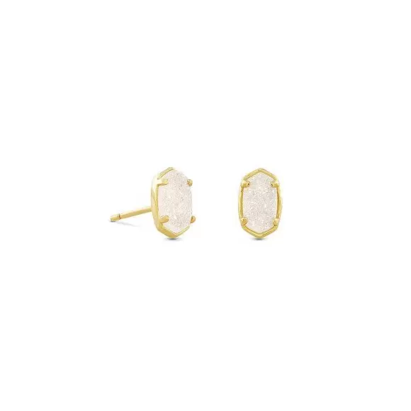 Kendra Scott Emilie Stud In Iridescent Drusy> Earrings