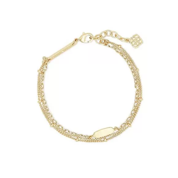 Kendra Scott Fern Multi Strand In Gold> Bracelets