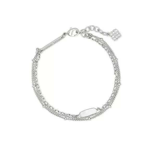 Kendra Scott Fern Multi Strand In Silver> Bracelets