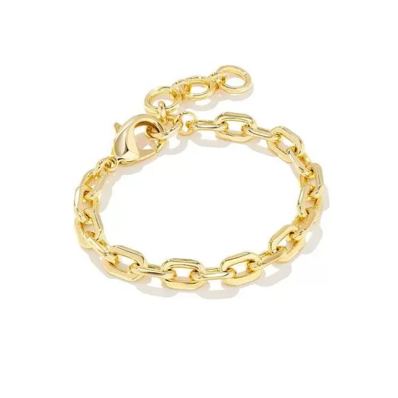 Kendra Scott Korinne Chain Bracelet In Gold> Bracelets