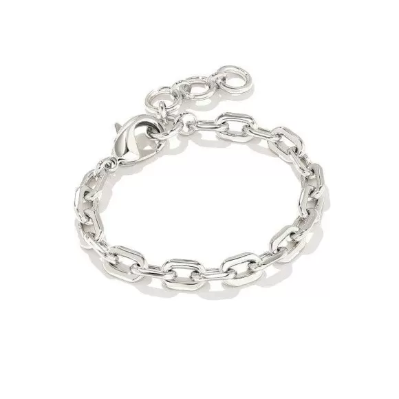 Kendra Scott Korinne Chain Bracelet In Silver> Bracelets