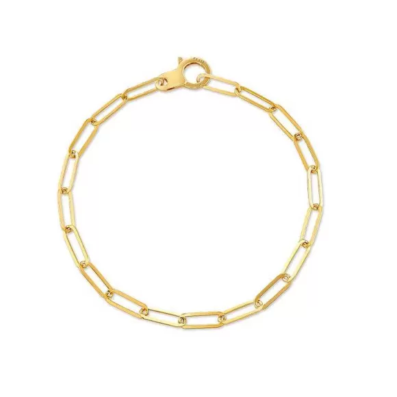 Kendra Scott Large Paperclip Chain Bracelet In 18K Gold Vermeil> Bracelets