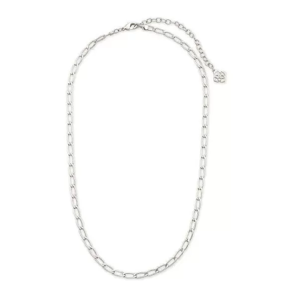 Kendra Scott Merrick Chain Necklace In Silver> Necklaces