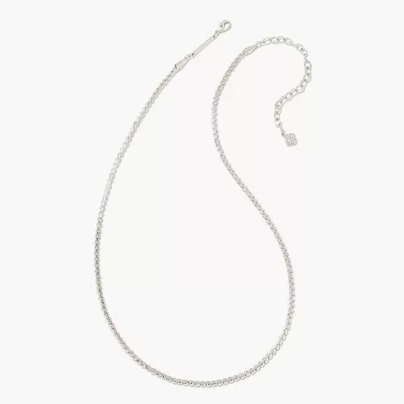 Kendra Scott Murphy Chain Necklace In Silver> Necklaces