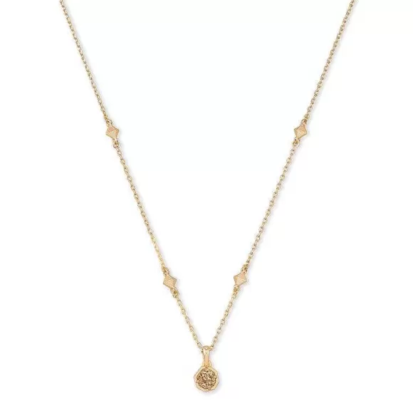 Kendra Scott Nola In Rose Gold Drusy> Necklaces