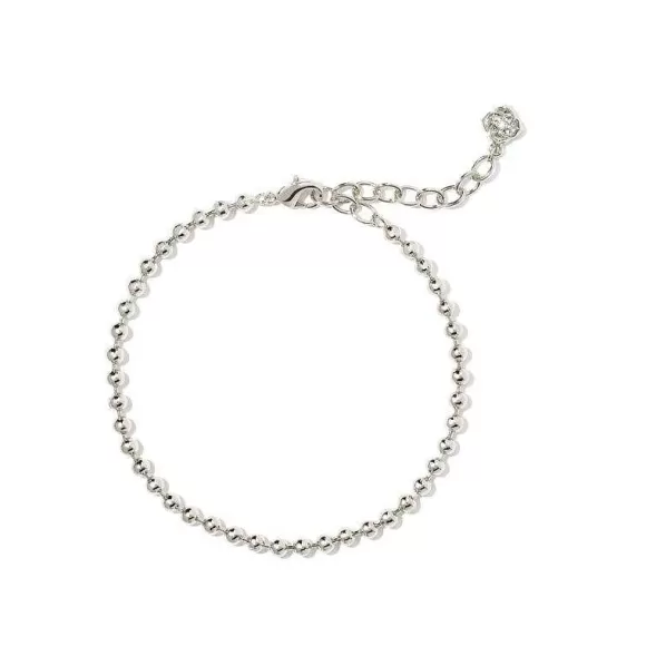 Kendra Scott Oliver Chain Bracelet Silver> Bracelets