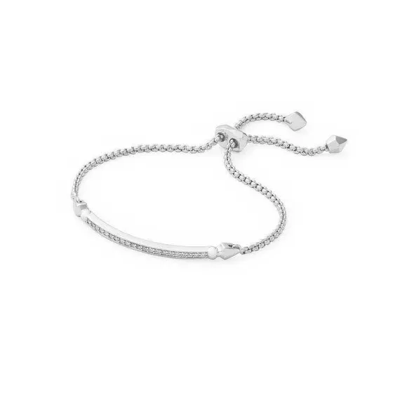 Kendra Scott Ott Bracelet In Rhodium Metal> Bracelets