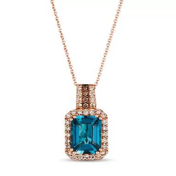 Le Vian Deep Sea Blue Topaz „¢ Pendant> Pendants