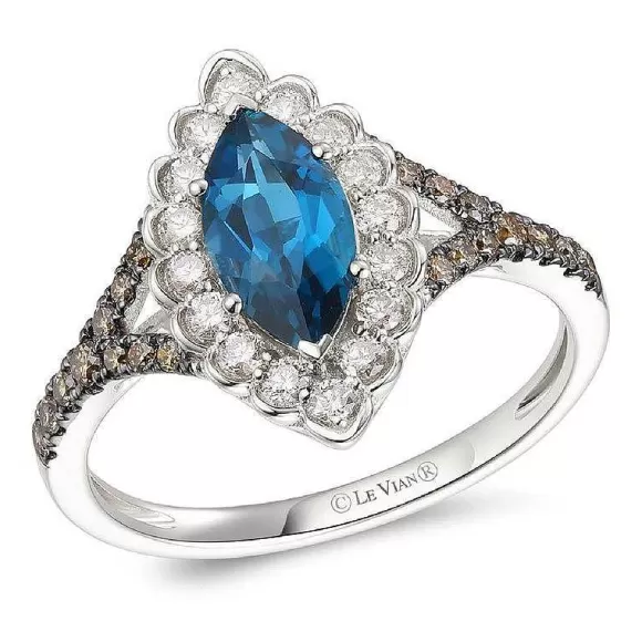 Le Vian Deep Sea Blue Topaz „¢ Ring> Rings