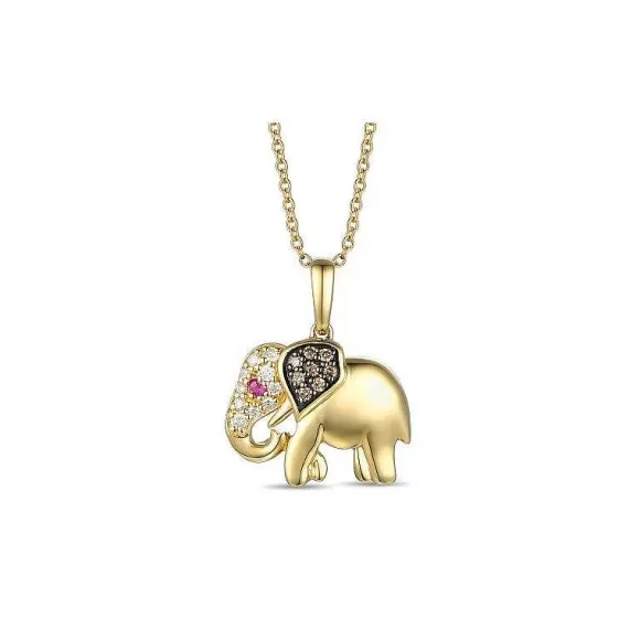 Le Vian Elephant Pendant> Pendants