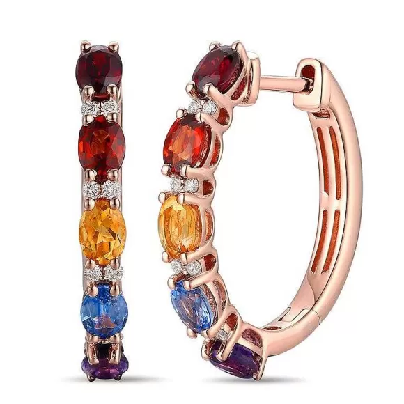 Le Vian Rainbow Gemstone Earrings> Earrings