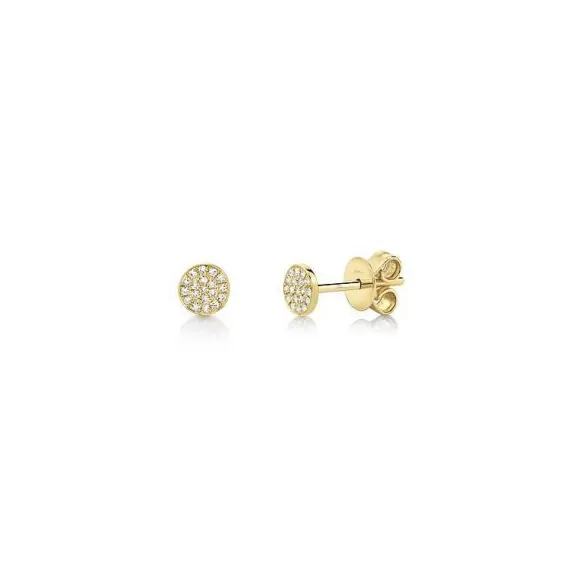 Shy Creation Diamond Stud Earrings> Earrings